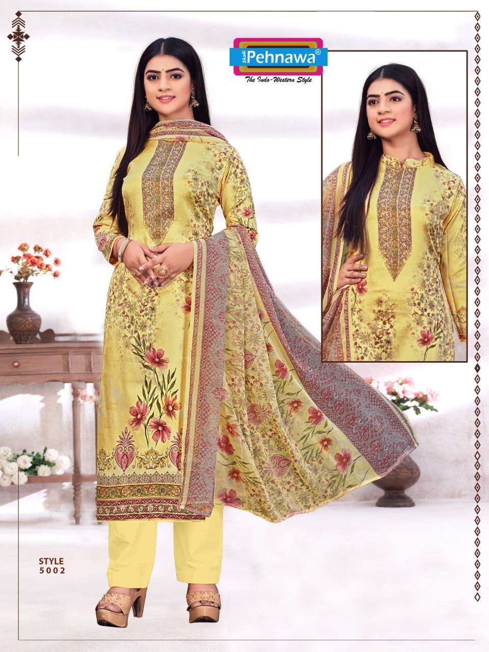 SHAHI PEHNAWA PRESENT KALKI COTTON PRINTED SALWAR SUITS IN WHOLESALE PRICE IN SURAT - SAI DRESSES