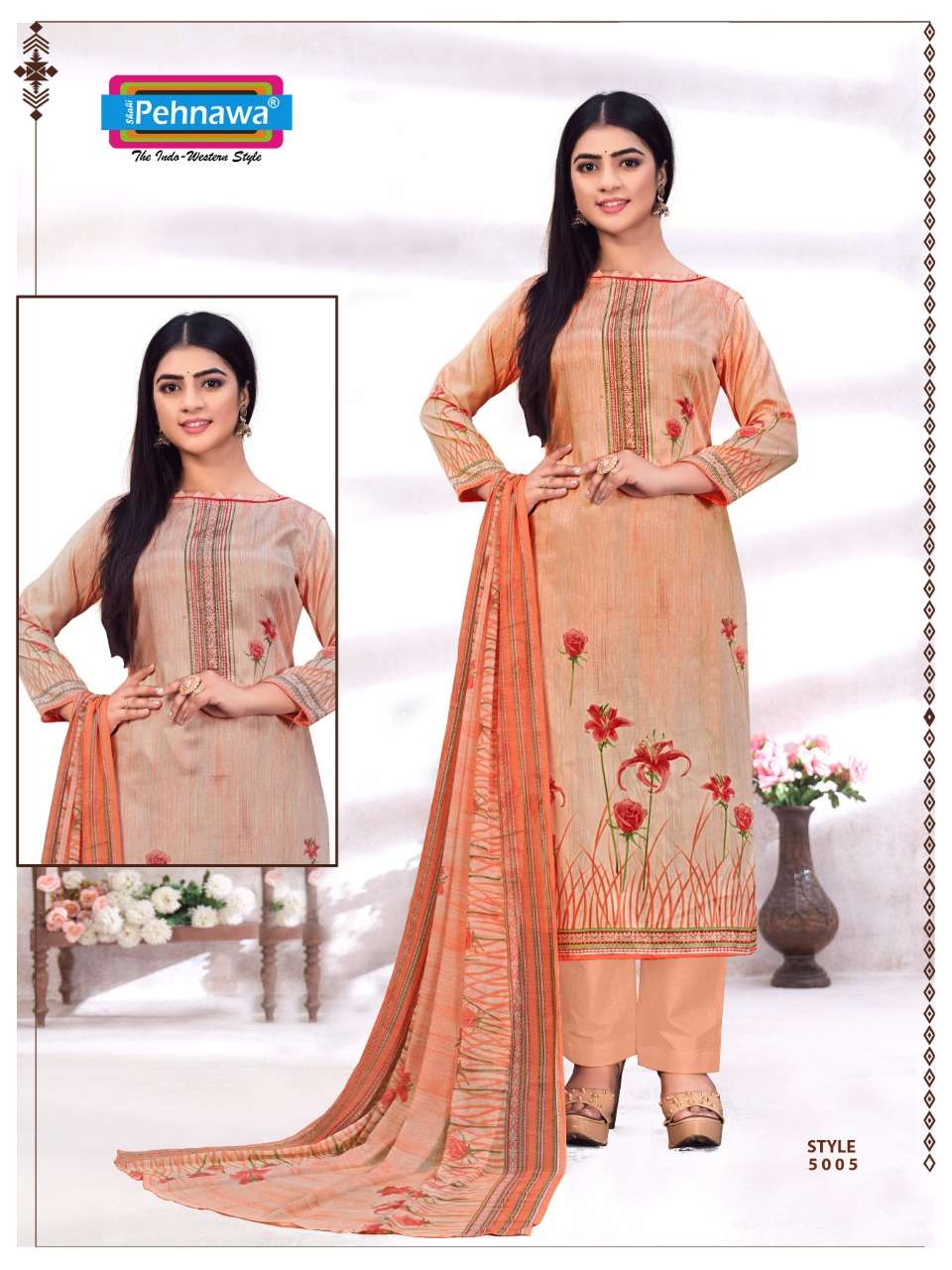 SHAHI PEHNAWA PRESENT KALKI COTTON PRINTED SALWAR SUITS IN WHOLESALE PRICE IN SURAT - SAI DRESSES