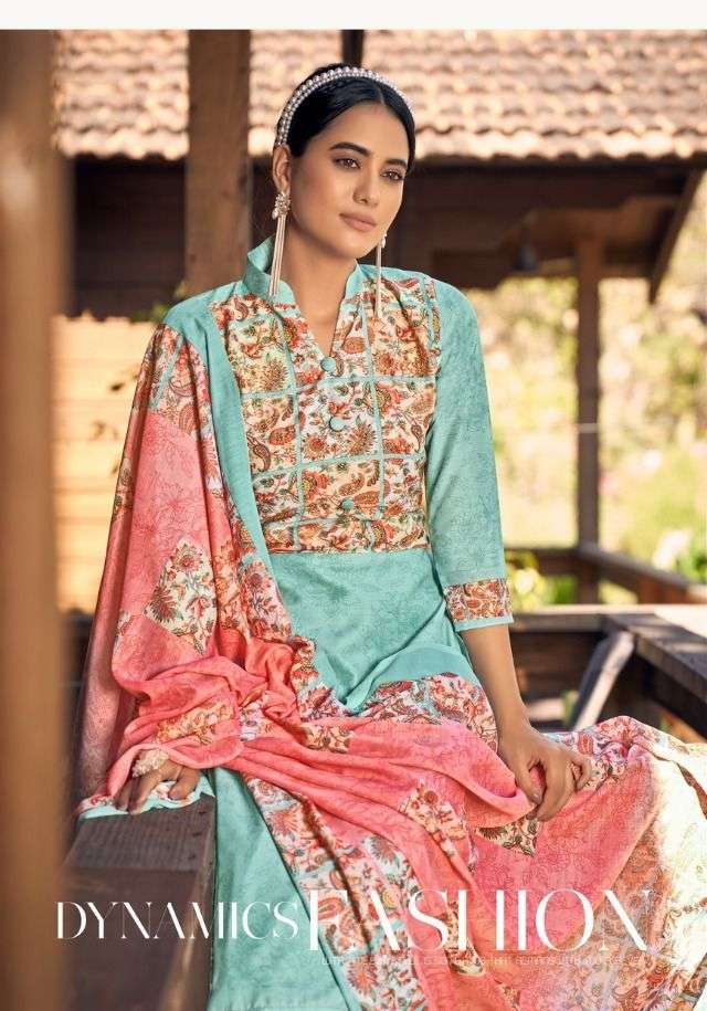 TANISHK FASHION PRESENT AASHNA PURE MASLIN DIGITAL PRINTED DESIGNER SUITS IN WHOLESALE PRICE IN SURAT - SAI DRESSES