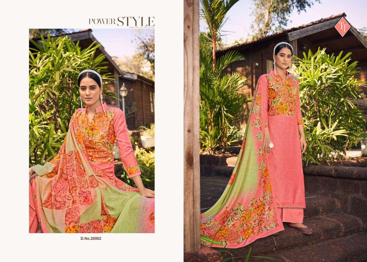 TANISHK FASHION PRESENT AASHNA PURE MASLIN DIGITAL PRINTED DESIGNER SUITS IN WHOLESALE PRICE IN SURAT - SAI DRESSES