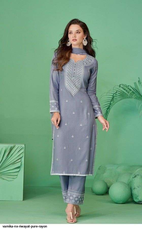 VAMIKA NX PRESENT RIWAYAT READYMADE PANT STYLE DRESS IN WHOLESALE PRICE IN SURAT - SAI DRESSES