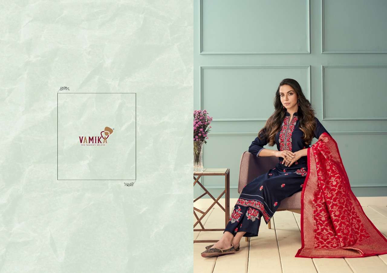  VAMIKA PRESENT SAJADA VOL 2  RAYON FULL STITCHED SALWAR SUITS IN WHOLESALE PRICE IN SURAT - SAI DRESSES