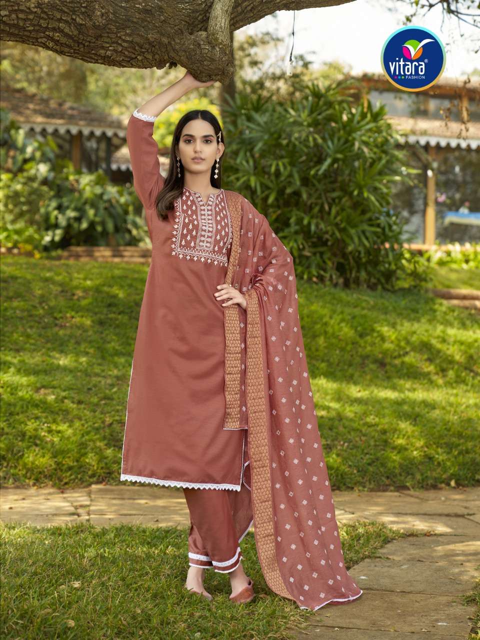 VITARA FASHION PRESENT BERLIN READYMADE PANT STYLE DRESS IN WHOLESALE PRICE IN SURAT - SAI DRESSES