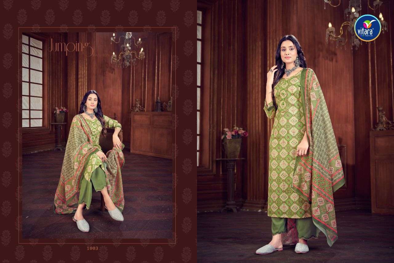 VITARA FASHION PRESENT CLASSIC RAYON PRINT READYMADE SUITS CATALOG IN WHOLESALE PRICE IN SURAT - SAI DRESSES