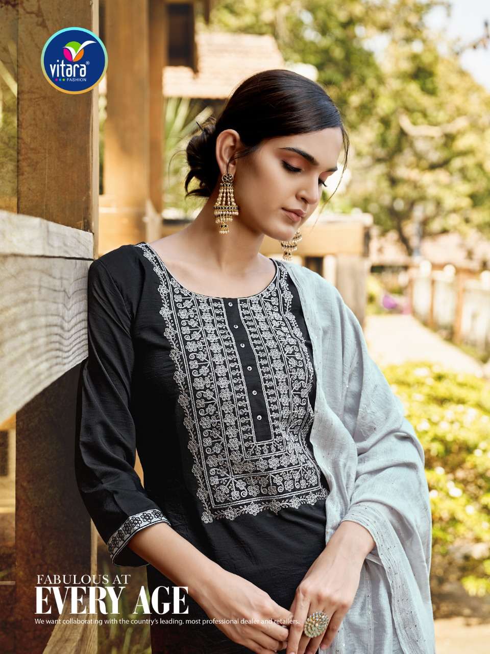 VITARA FASHION PRESENT VRINDA FANCY COTTON SALWAR SUITS IN WHOLESALE PRICE IN SURAT - SAI DRESSES