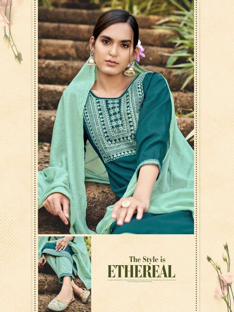 VITARA FASHION PRESENT VRINDA FANCY COTTON SALWAR SUITS IN WHOLESALE PRICE IN SURAT - SAI DRESSES