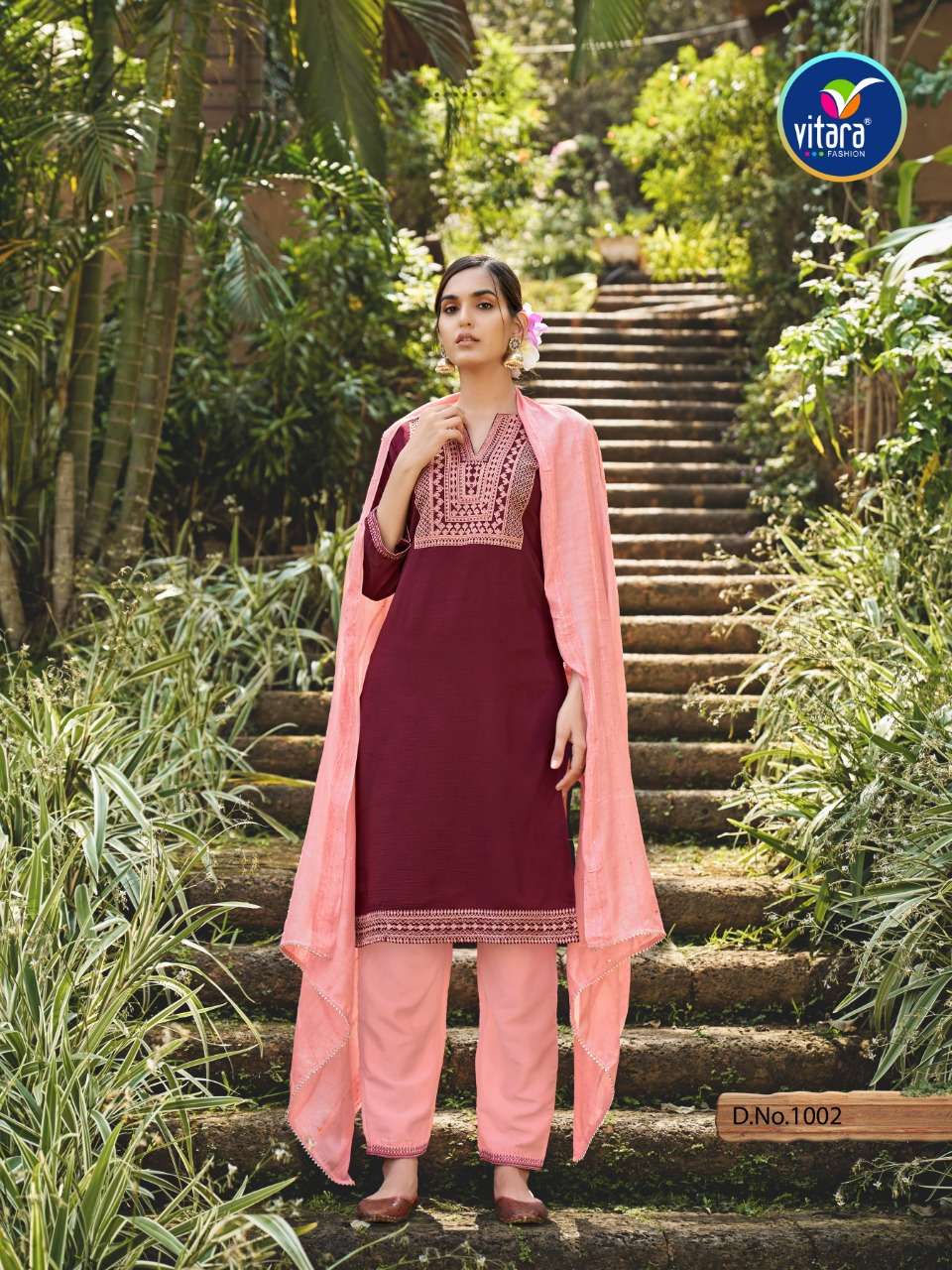 VITARA FASHION PRESENT VRINDA FANCY COTTON SALWAR SUITS IN WHOLESALE PRICE IN SURAT - SAI DRESSES