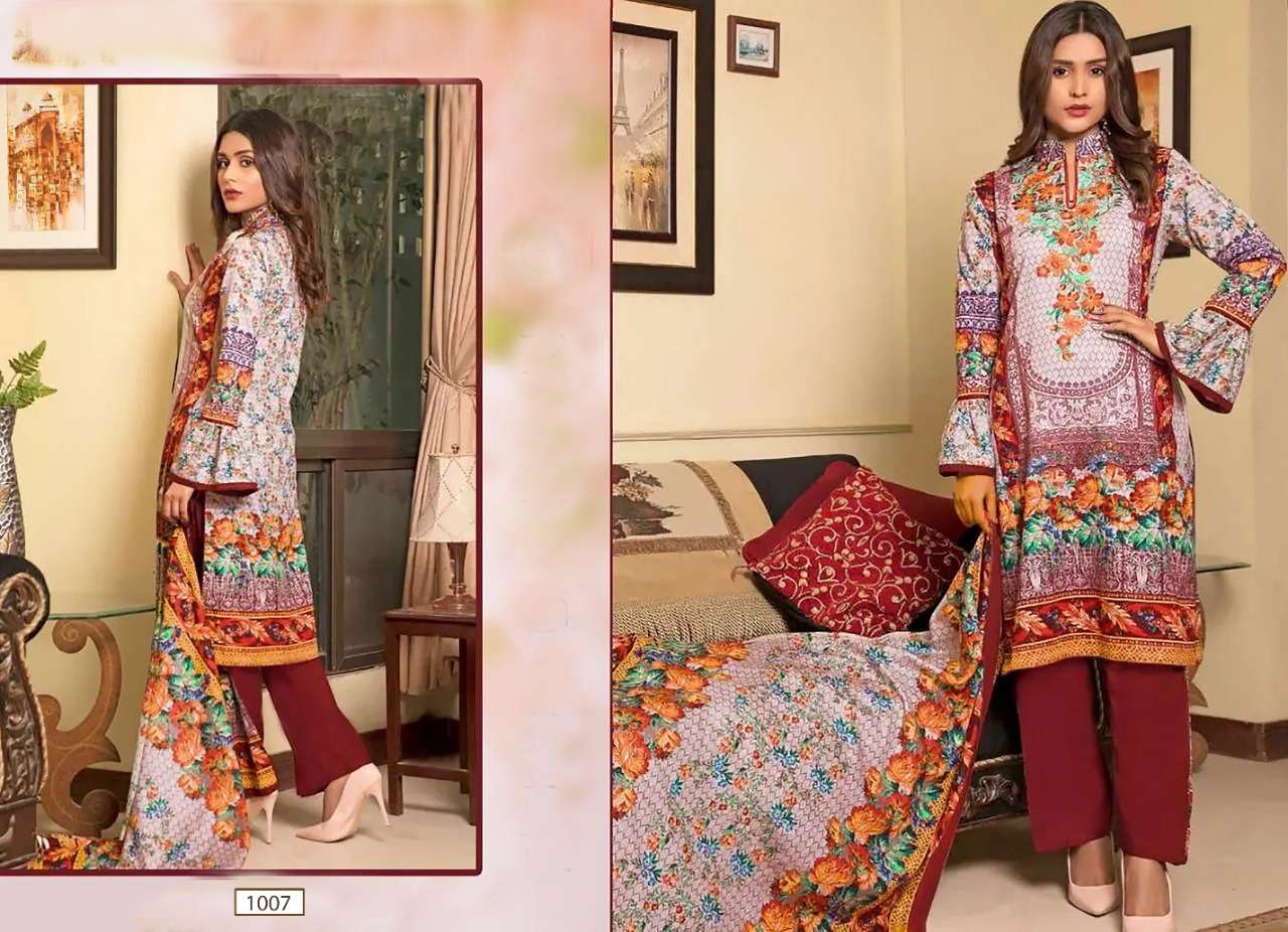 AMBICA TEX FAB PRESENT ZARA DIGITAL PRINTED PAKISTANI SALWAR SUITS IN WHOLESALE PRICE IN SURAT - SAI DRESSES