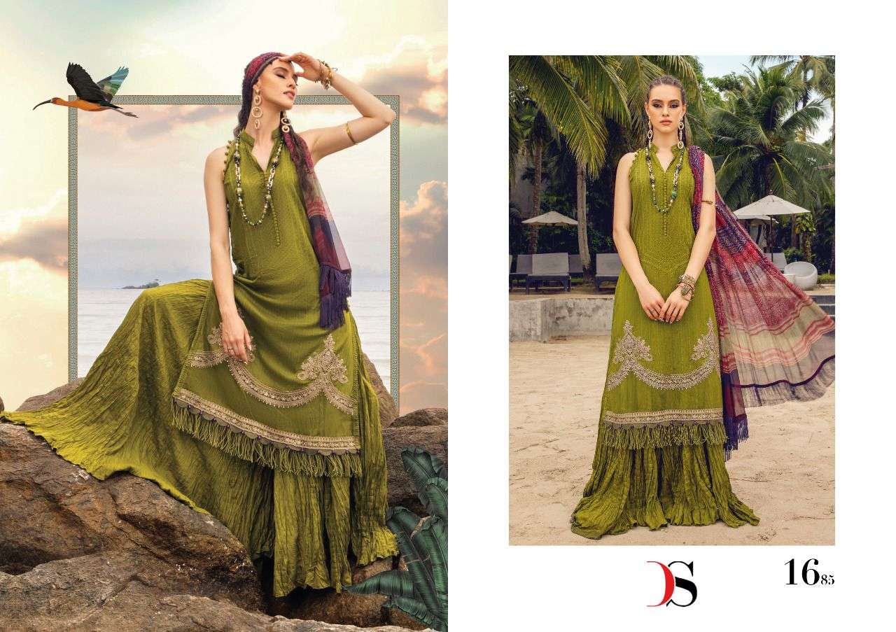 DEEPSY SUITS PRESENT MARIA B M PRINT 22 VOL 3 PAKISTANI DESIGNER SUITS IN WOLESALE PRICE IN SURAT - SAI DRESSES