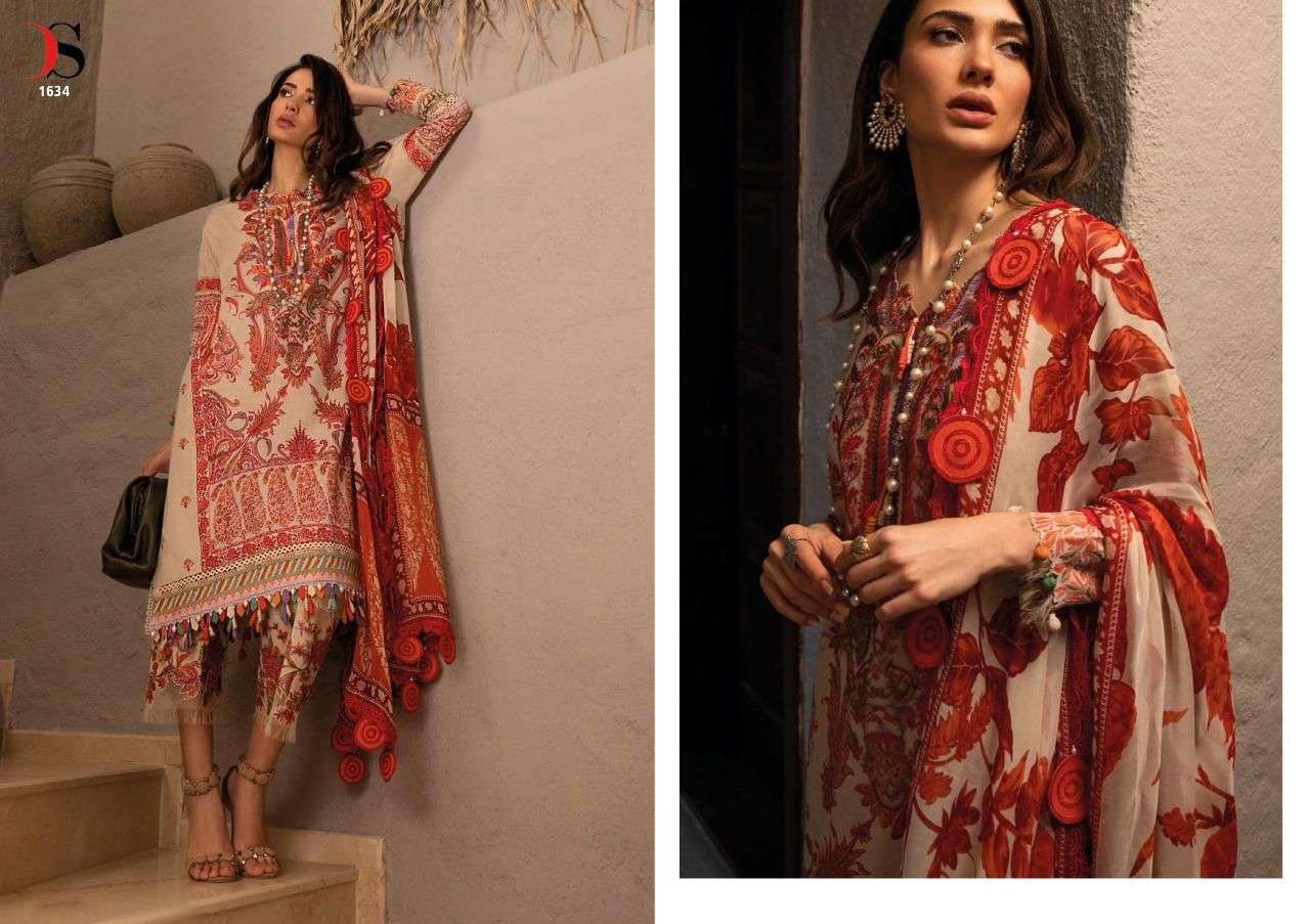 DEEPSY SUITS PRESENT SANA SAFINAZ MUZLIN REMIX PAKISTANI DESIGNER SUITS IN WHOLESALE PRICE IN SURAT - SAI DRESSES