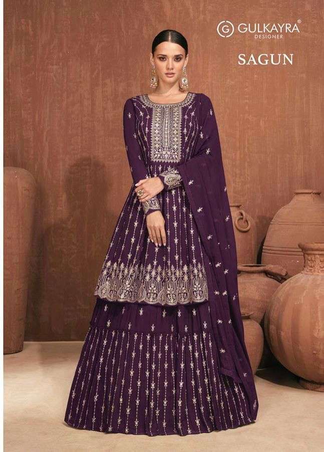 GULKAYRA DESIGNER PRESENT SAGUN READYMADE PARTY WEAR WEDDING COLLECTION IN WHOLESALE PRICE IN SURAT - SAI DRESSES