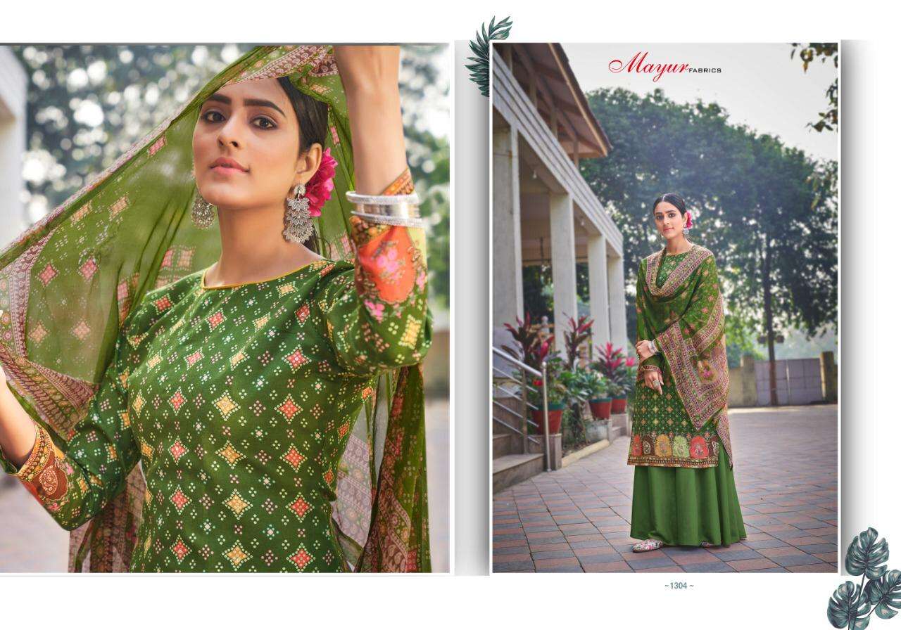 HANSA PRINTS PRESENT MOON RISE BANDHANI PURE JAM COTTON DESIGNER SUITS IN WHOLESALE PRICE IN SURAT - SAI DRESSES