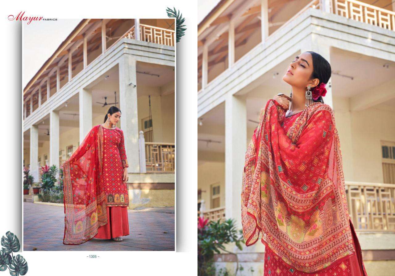 HANSA PRINTS PRESENT MOON RISE BANDHANI PURE JAM COTTON DESIGNER SUITS IN WHOLESALE PRICE IN SURAT - SAI DRESSES