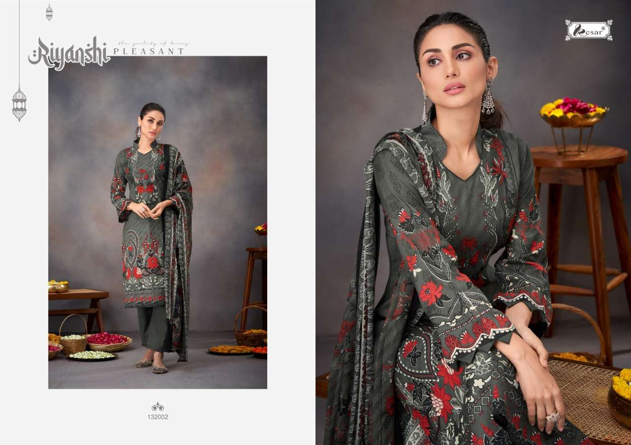 KESAR PRESENT SANA SAFINAZ LAWN PAKISTANI SALWAR SUITS IN WHOLESALE PRICE IN SURAT - SAI DRESSES