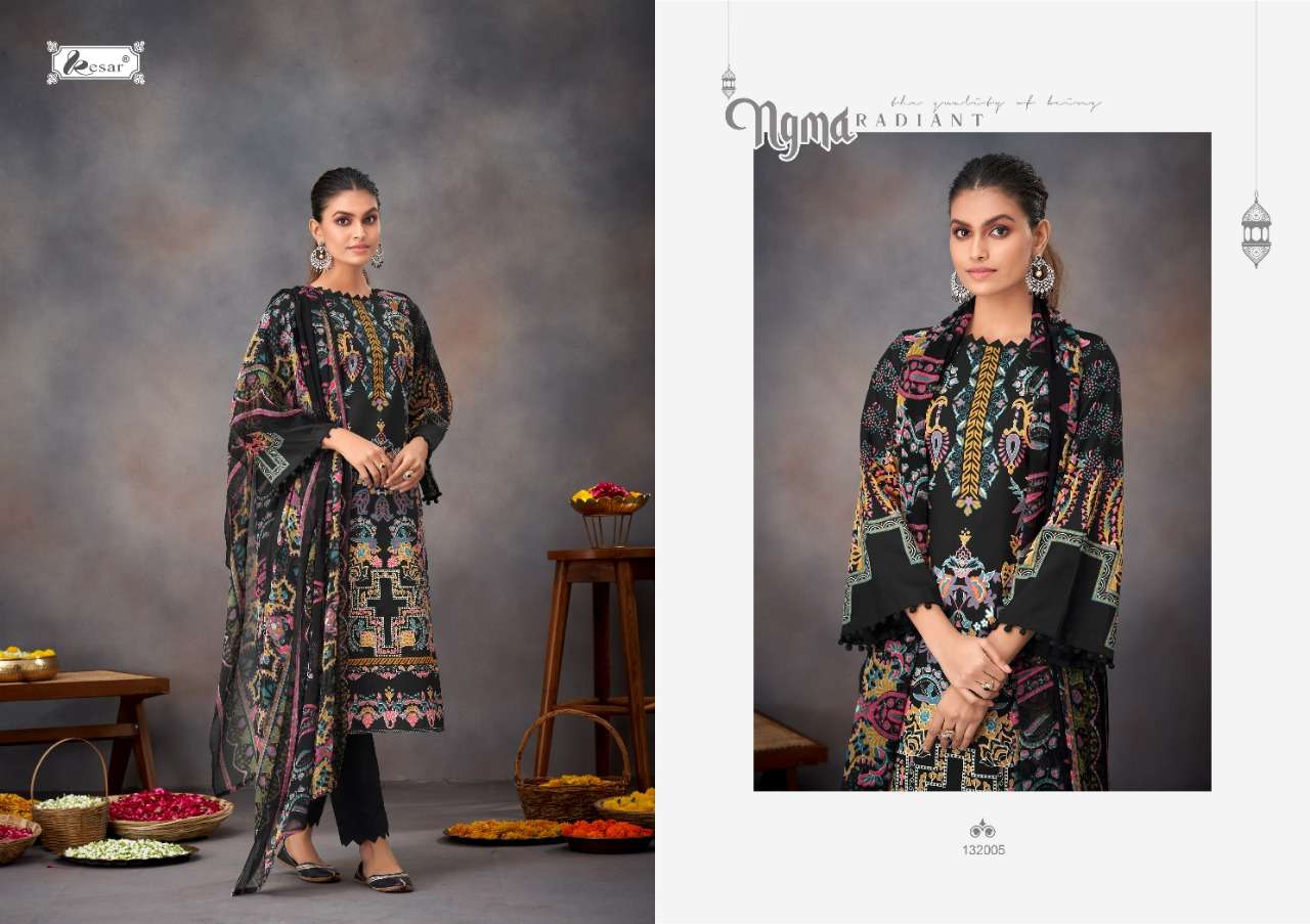 KESAR PRESENT SANA SAFINAZ LAWN PAKISTANI SALWAR SUITS IN WHOLESALE PRICE IN SURAT - SAI DRESSES