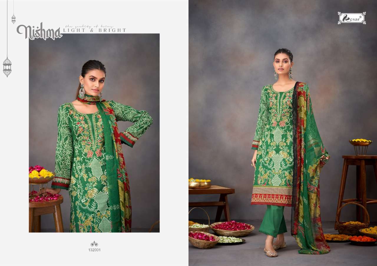 KESAR PRESENT SANA SAFINAZ LAWN PAKISTANI SALWAR SUITS IN WHOLESALE PRICE IN SURAT - SAI DRESSES