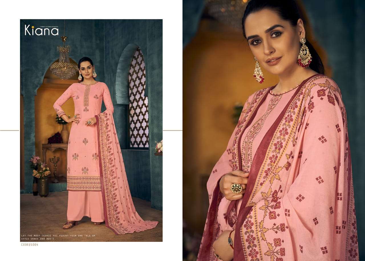 KIANA PRESENT KILLORY VOL 1 PRINTED SALWAR SUITS IN WHOLESALE PRICE IN SURAT - SAI DRESSES