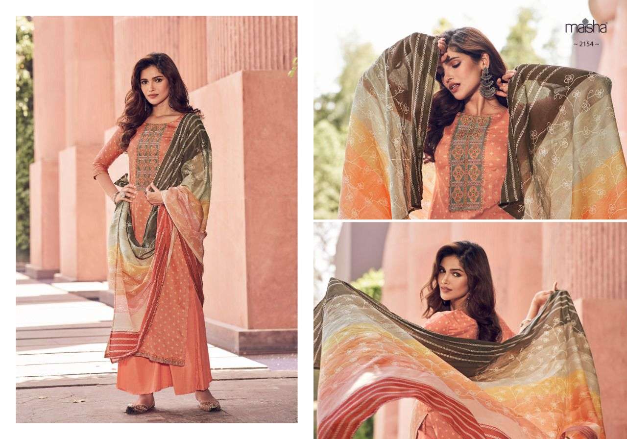 MAISHA PRESENT ELAINA READYMADE PLAZZO STYLE DESIGNER SUITS IN WHOLESALE PRICE IN SURAT - SAI DRESSES