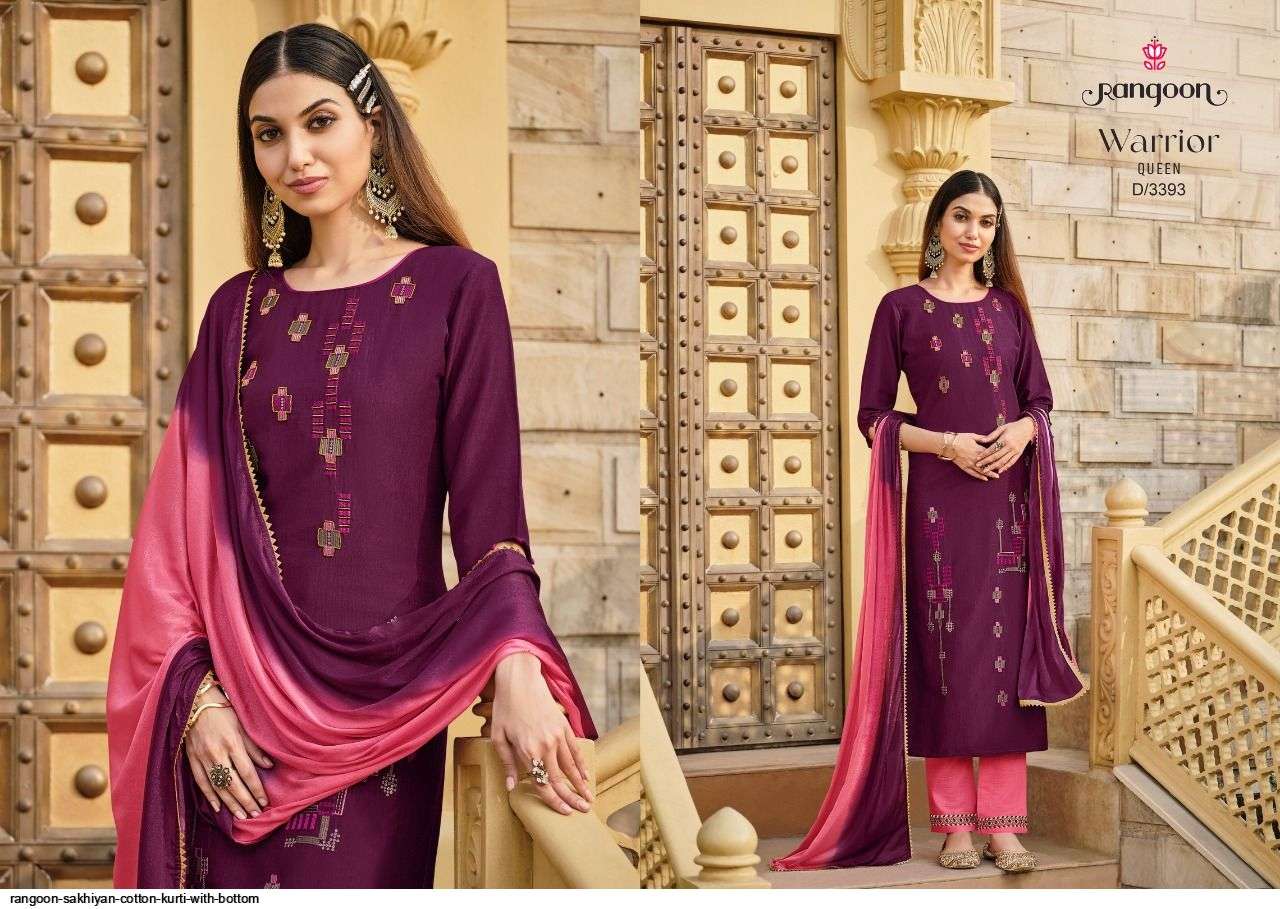 RANGOON PRESENT SAKHIYAN READYMADE PANT STYLE DRESS IN WHOLESALE PRICE IN SURAT - SAI DRESSES