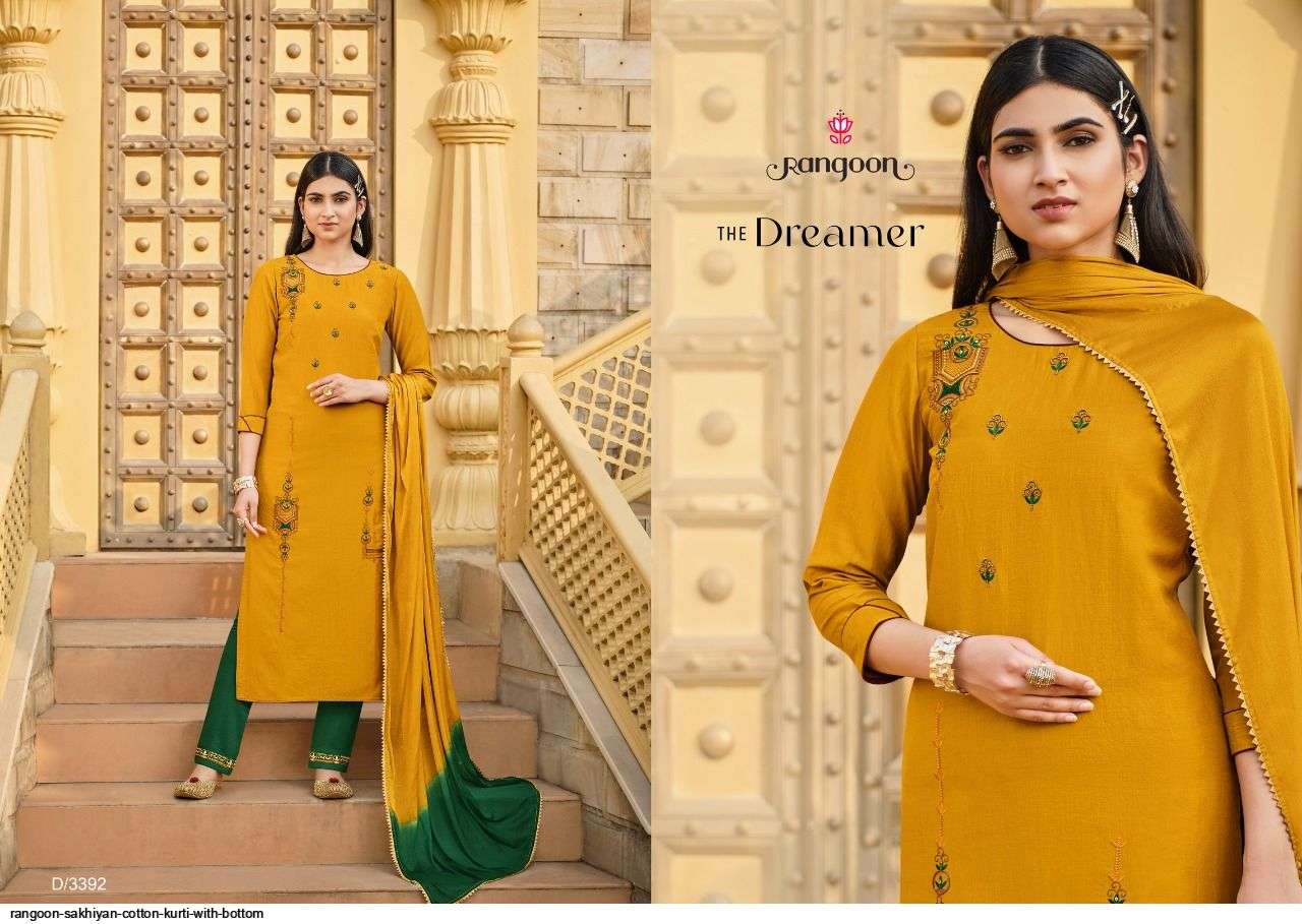 RANGOON PRESENT SAKHIYAN READYMADE PANT STYLE DRESS IN WHOLESALE PRICE IN SURAT - SAI DRESSES