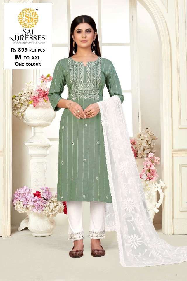 SAI DRESSES PRESENT COMBO DRESS IN WHOLESALE PRICE IN SURAT - SAI DRESSES