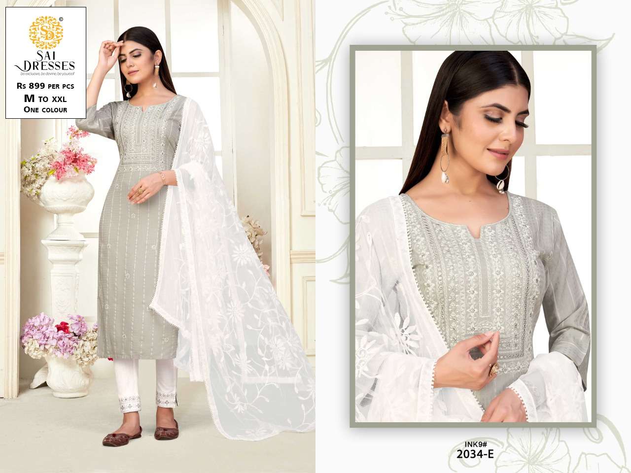 SAI DRESSES PRESENT COMBO IN WHOLESALE PRICE IN SURAT - SAI DRESSES