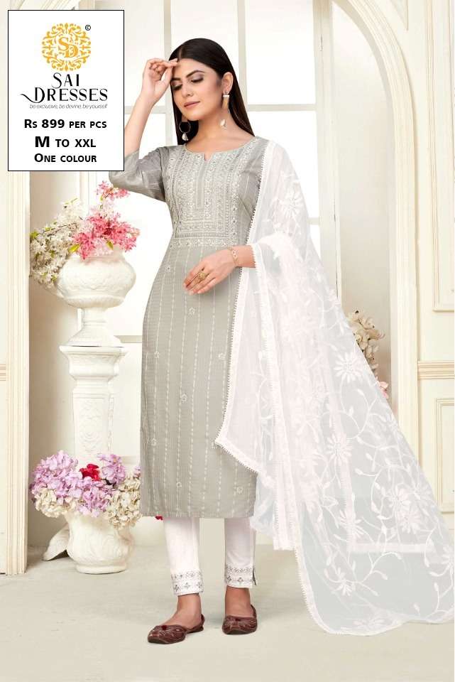 SAI DRESSES PRESENT COMBO IN WHOLESALE PRICE IN SURAT - SAI DRESSES
