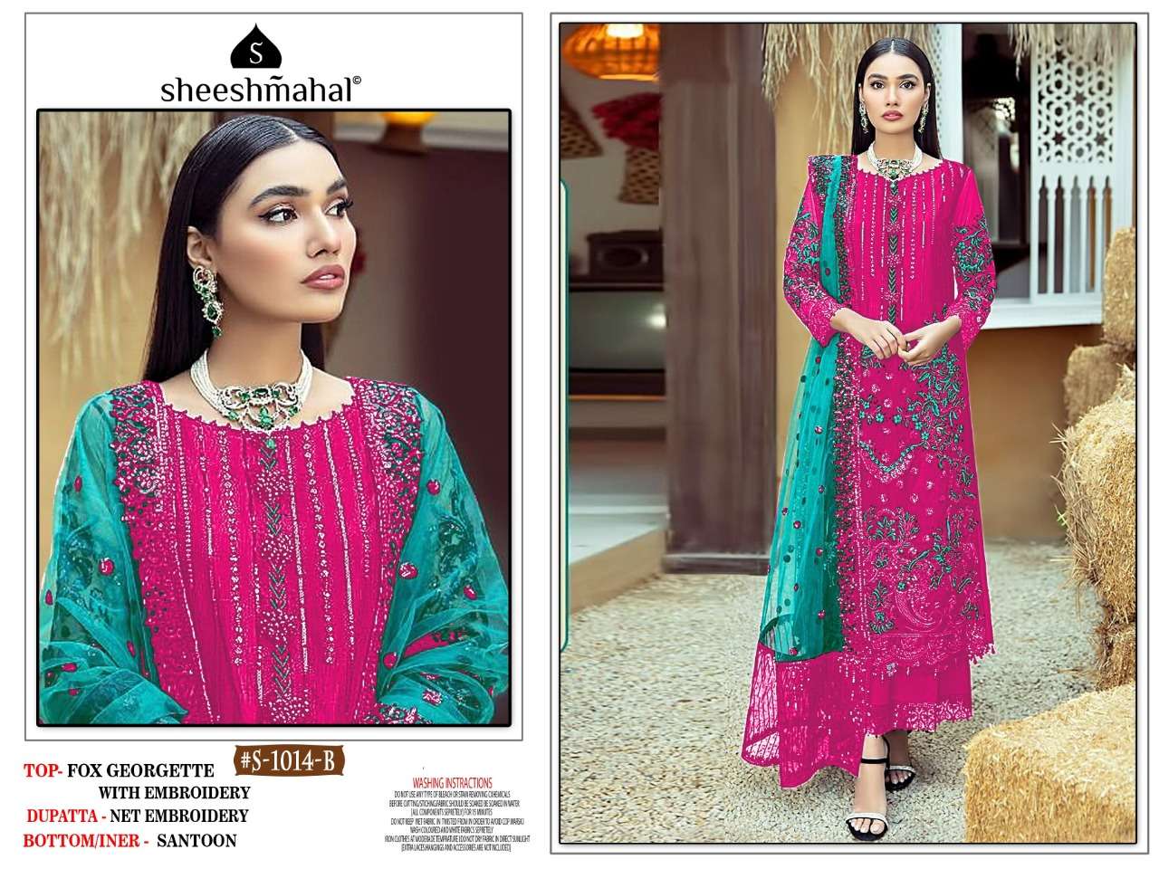 SHEESHMAHAL PRESENT SHEESHMAHAL VOL 2 SEMI STITCHED PAKISTANI DESIGNER SUITS IN WHOLESALE PRICE IN SURAT - SAI DRESSES