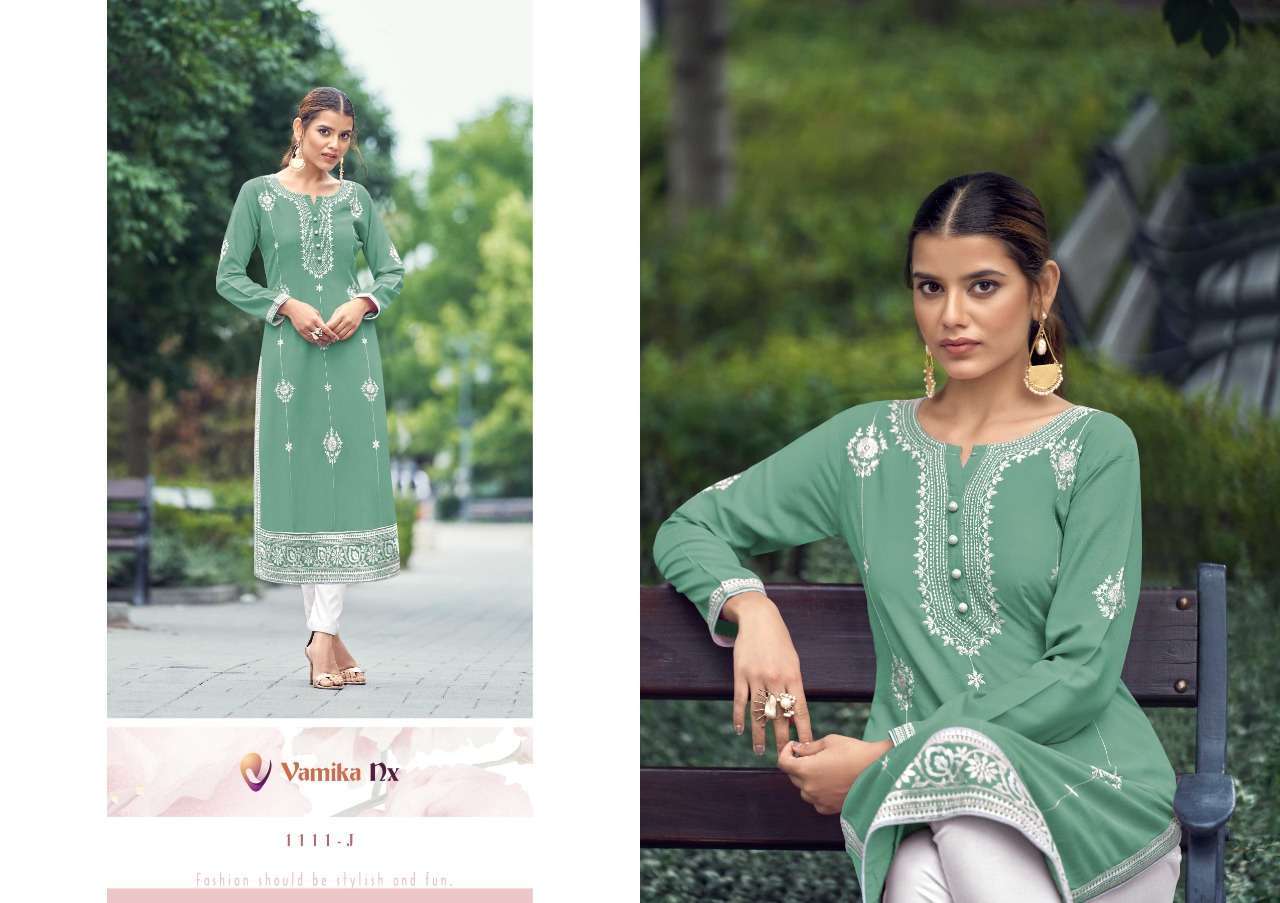 VAMIKA NX PRESENT ROOH VOL 2 GOLD CASUAL WEAR KURTI WITH PANT IN WHOLESALE PRICE IN SURAT - SAI DRESSES