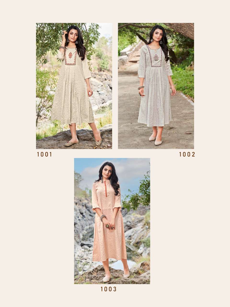 VITARA FASHION PRESENT ADDISON FANCY KURTIS IN WHOLESALE PRICE IN SURAT - SAI DRESSES