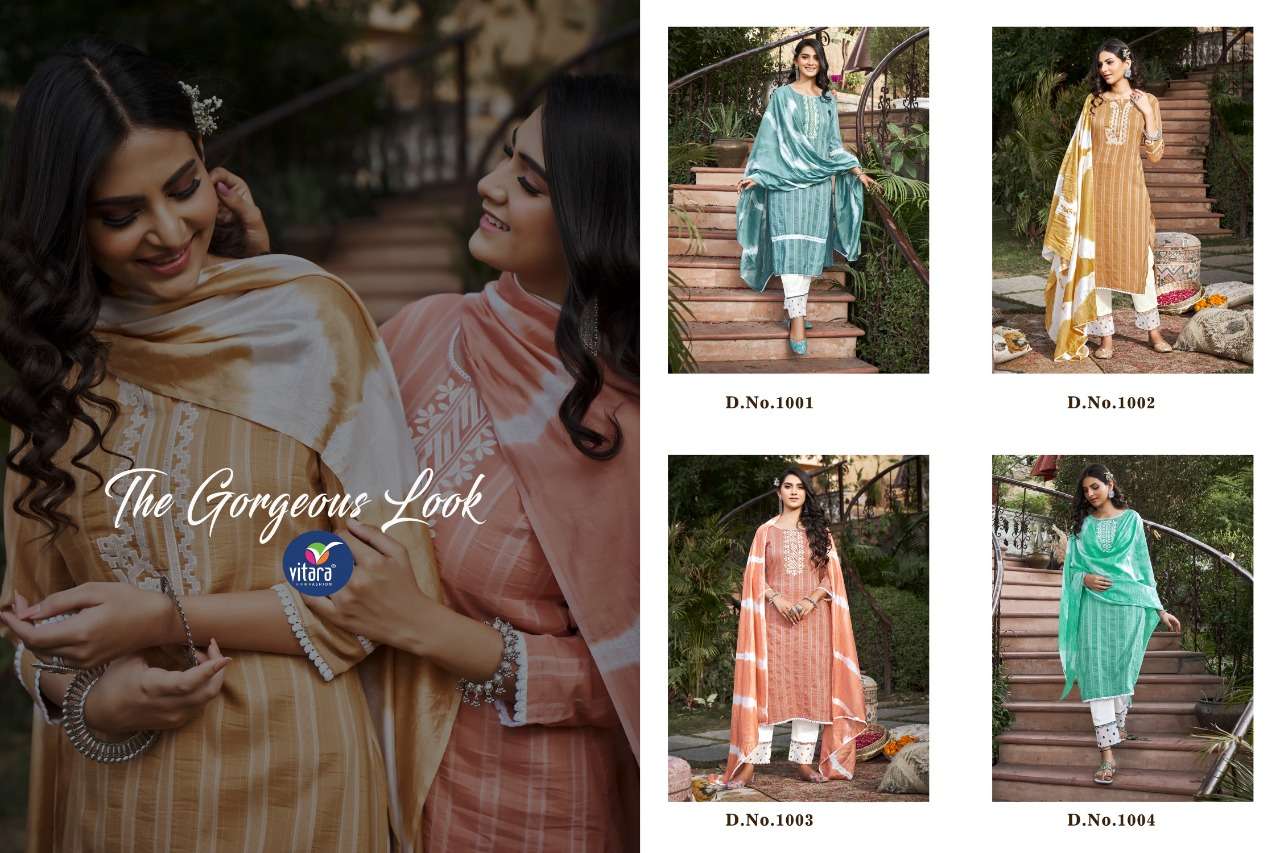 VITARA FASHION PRESENT VERNIKA READYMADE PANT STYLE DESIGNER SUITS IN WHOLESALE PRICE IN SURAT - SAI DRESSES