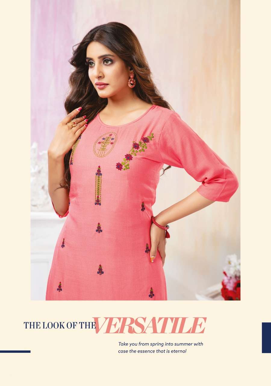 WANNA PRESENT ALISSA 7 FANCY KURTI WITH PLAZO IN WHOLESALE PRICE IN SURAT - SAI DRESSES