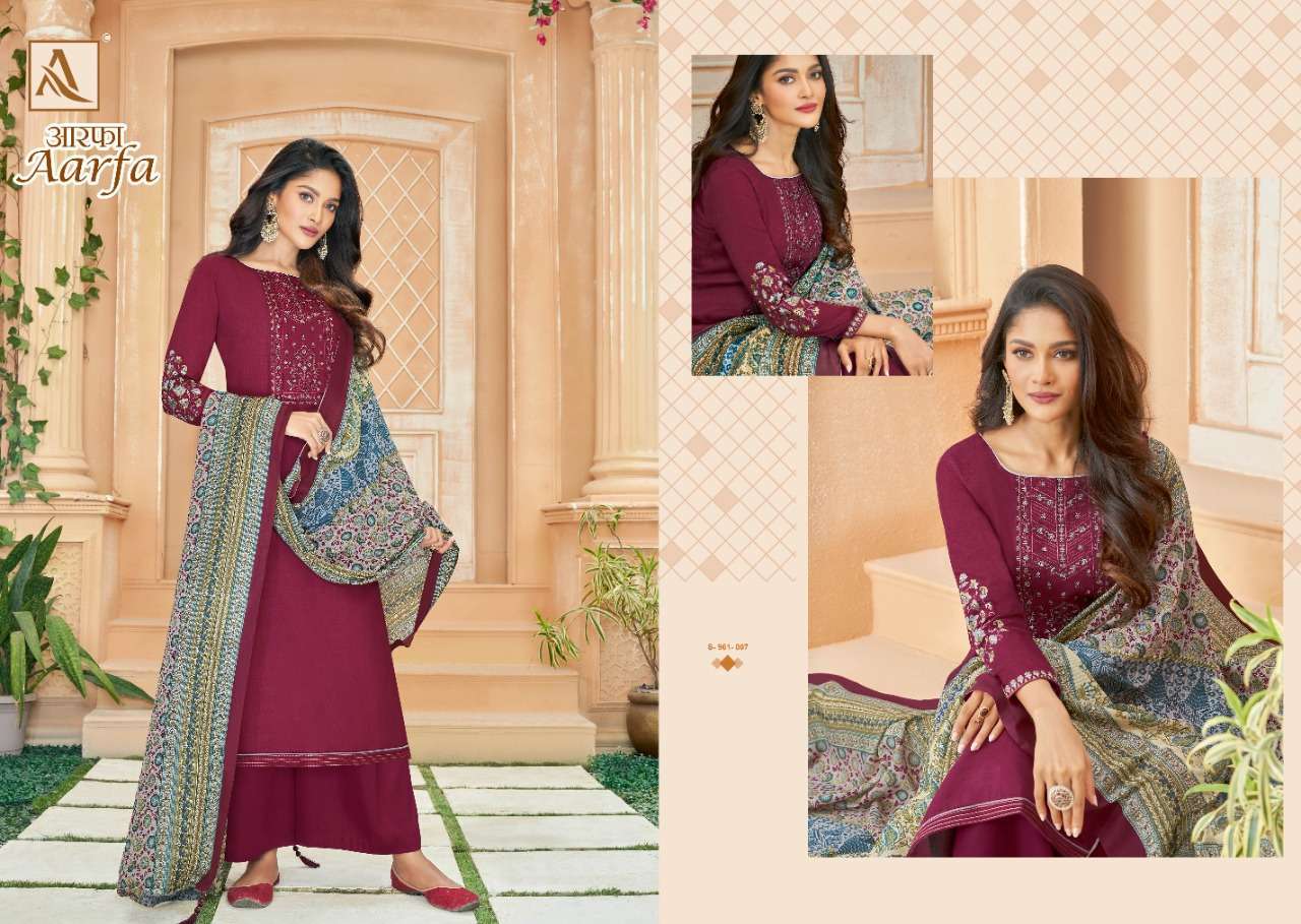 ALOK SUITS PRESENT AARFA PURE JAM COTTON PRINTED DAILY WEAR SALWAR SUITS IN WHOLESALE PRICE IN SURAT - SAI DRESSES