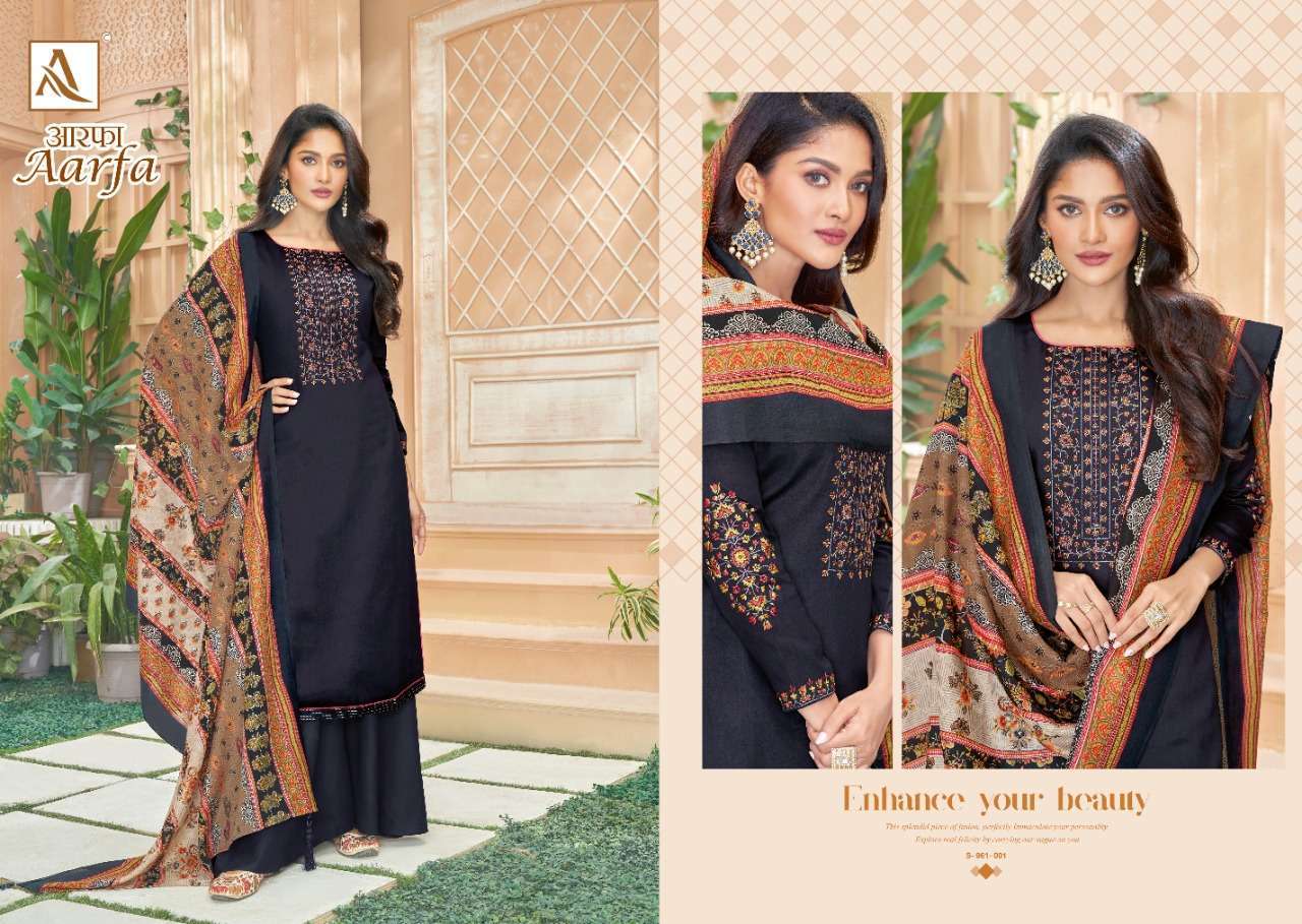 ALOK SUITS PRESENT AARFA PURE JAM COTTON PRINTED DAILY WEAR SALWAR SUITS IN WHOLESALE PRICE IN SURAT - SAI DRESSES