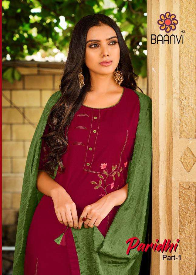 BAANVI PRESENT PARIDHI VOL 1 READYMADE PANT STYLE DRESS IN WHOLESALE PRICE IN SURAT - SAI DRESSES