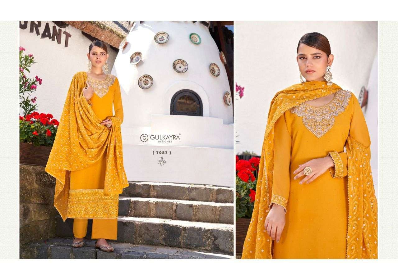 GULKAYRA DESIGNER PRESENT MARYA SEMI STITCHED PARTY WEAR DESIGNER SALWAR SUITS IN WHOLESALE PRICE IN SURAT - SAI DRESSES