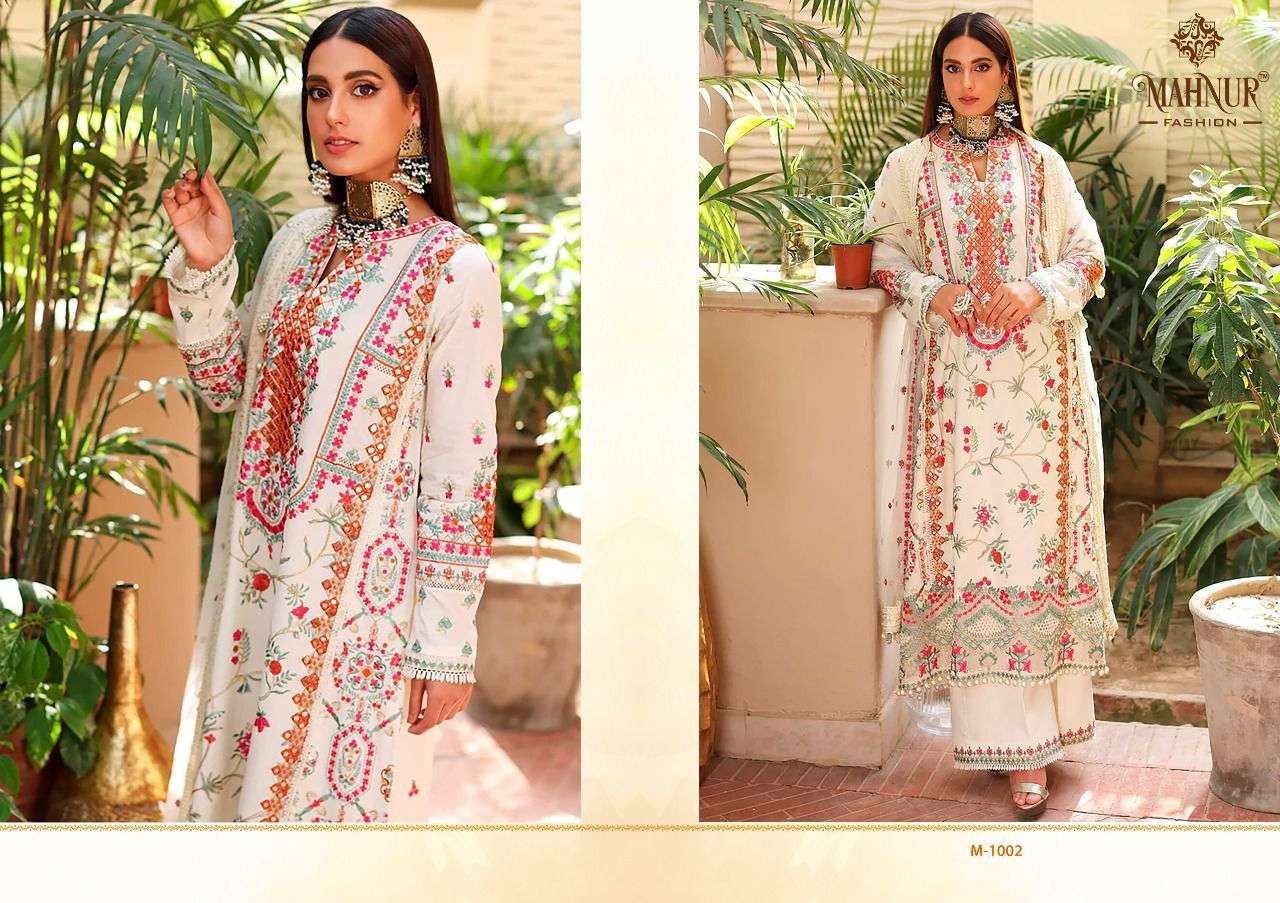 MAHNUR FASHION PRESENT MAHNUR VOL 1 SEMI STITCHED BRIDAL CONCEPT PAKISTANI DESIGNER SUITS IN WHOLESALE PRICE IN SURAT - SAI DRESSES