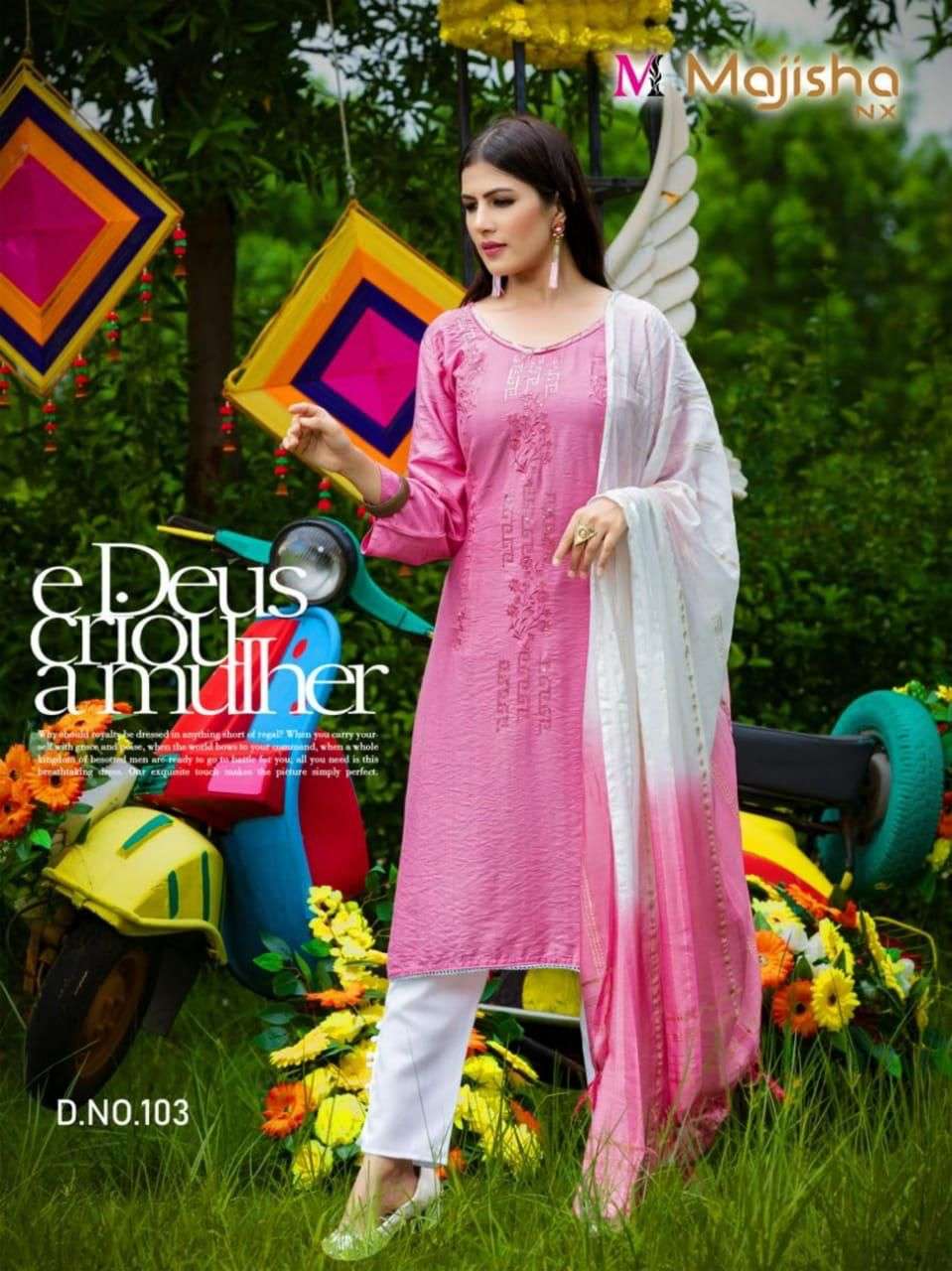 MAJISHA NX PRESENT SERINA VOL 1 READYMADE PANT STYLE DESIGNER SUITS IN WHOLESALE PRICE IN SURAT - SAI DRESSES