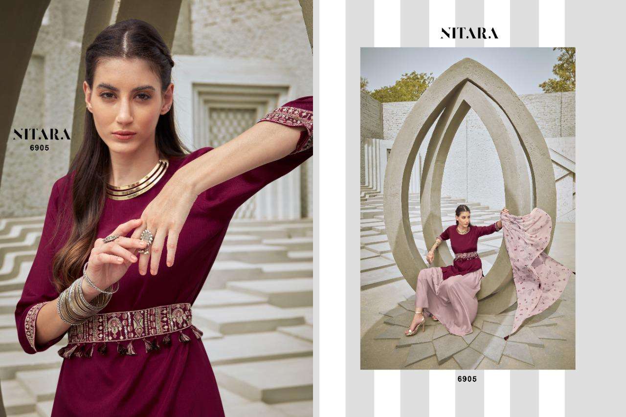NITARA PRESENTS SPARKLES VOL 10 KURTI SKIRT WITH DUPATTA IN WHOLESALE PRICE IN SURAT - SAI DRESSES