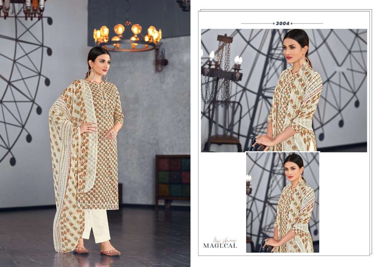 RADHA FAB PRESENT GLAMOUR VOL 3 FOIL PRINTED PANT STYLE DRESS MATERIAL IN WHOLESALE PRICE IN SURAT - SAI DRESSES