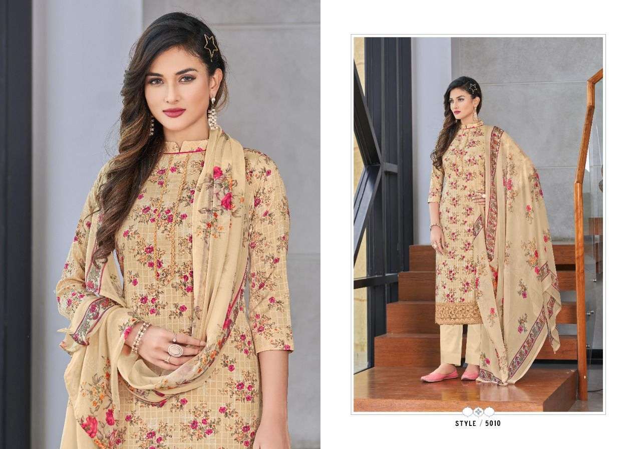 RADHA FAB PRESENT SOFIA DAILY WEAR PANT STYLE COTTON SUITS IN WHOLESALE PRICE IN SURAT - SAI DRESSES