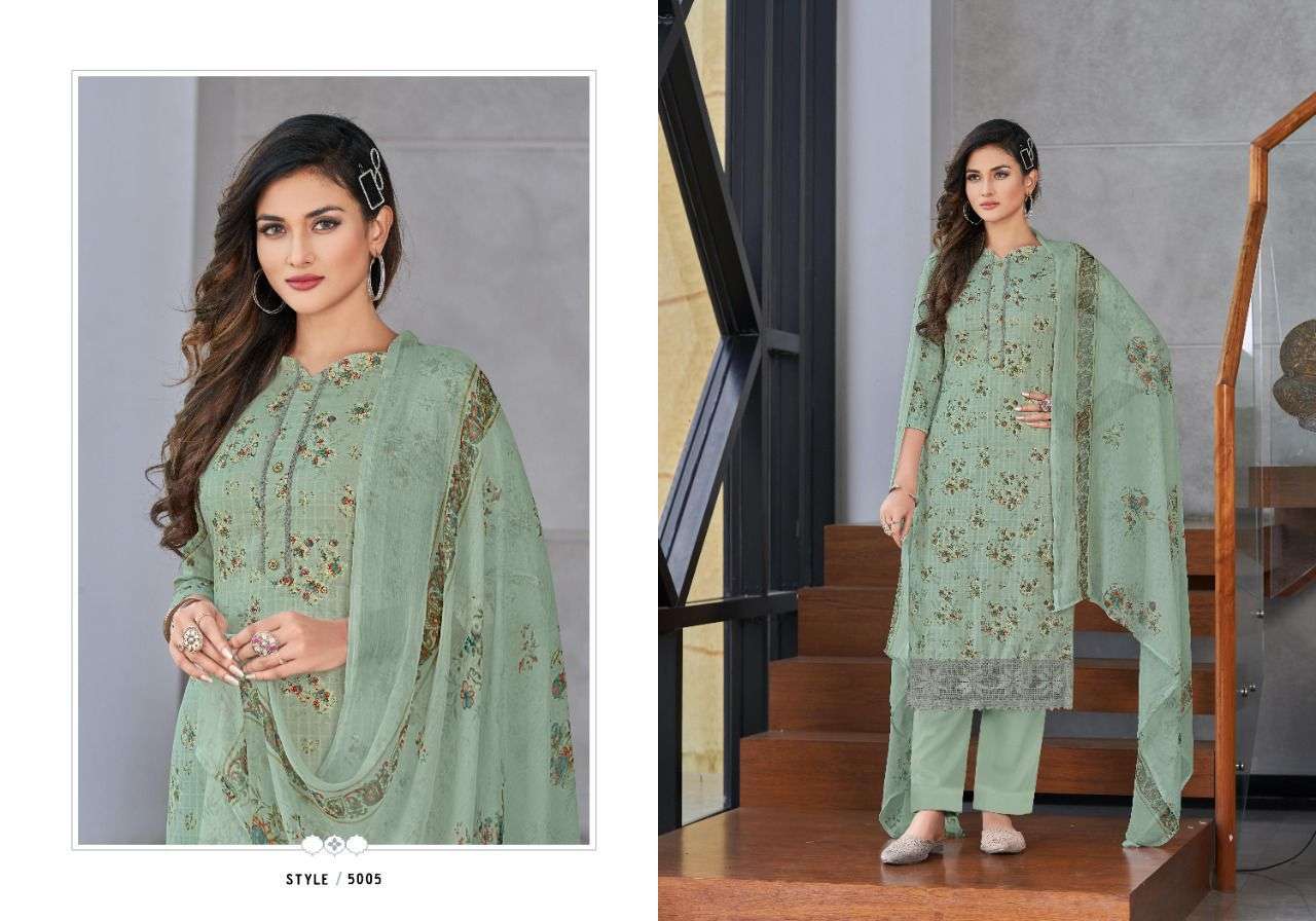 RADHA FAB PRESENT SOFIA DAILY WEAR PANT STYLE COTTON SUITS IN WHOLESALE PRICE IN SURAT - SAI DRESSES