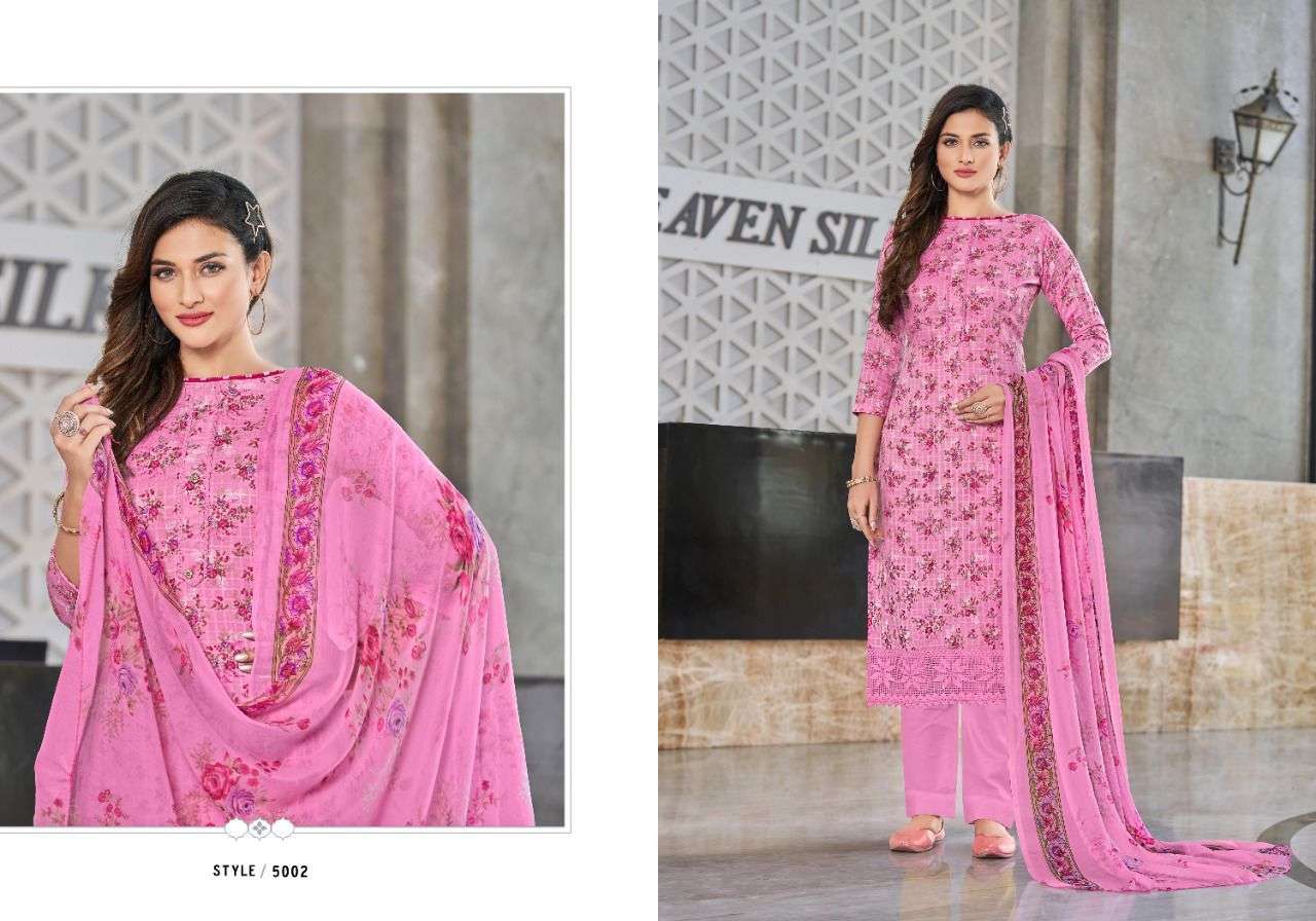 RADHA FAB PRESENT SOFIA DAILY WEAR PANT STYLE COTTON SUITS IN WHOLESALE PRICE IN SURAT - SAI DRESSES