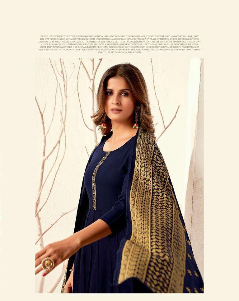 RANI BHATIYANI PRESENT AAKANSHA VOL 2 LONG ANARKALI STYLE DESIGNER KURTI WITH DUPATTA IN WHOLESALE PRICE IN SURAT - SAI DRESSES