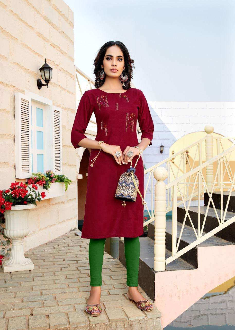 riya designer present aafreen daily use cotton simple kurti in wholesale price in surat sai dresses 1 2022 08 26 17 09 00
