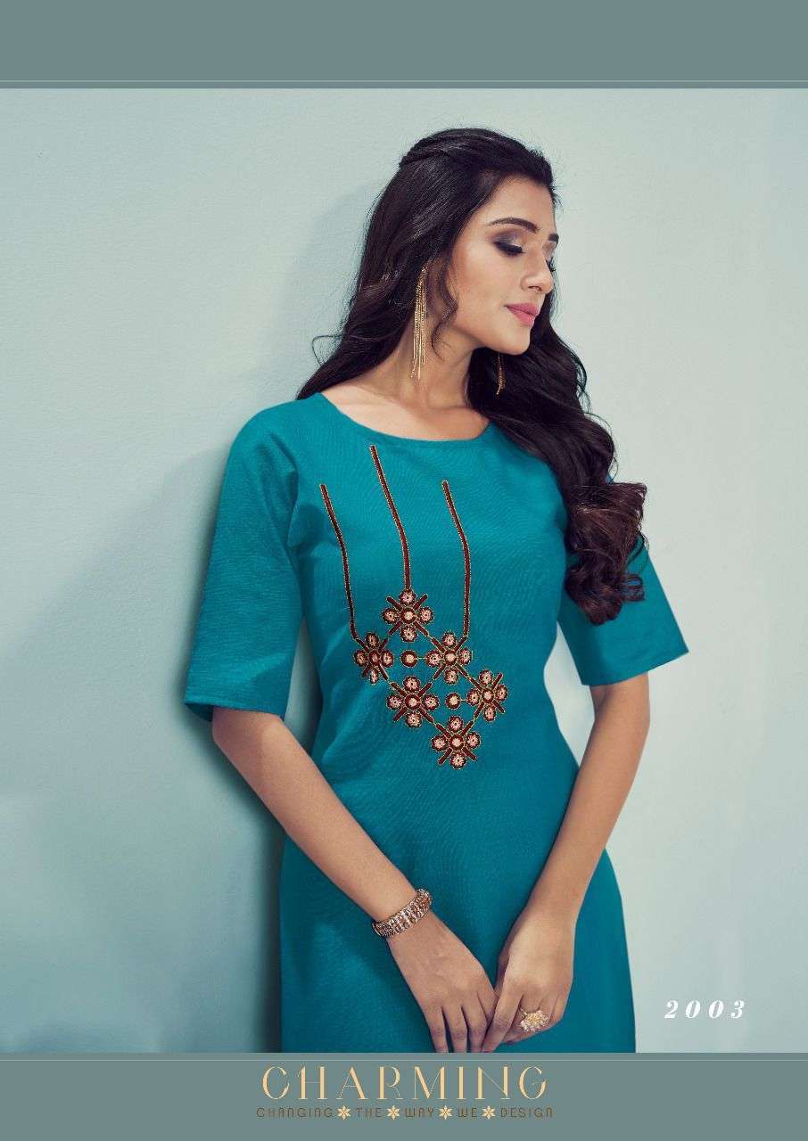 RIYA DESIGNER PRESENT AAFREEN VOL 2 DAILY USE COTTON SIMPLE KURTI IN WHOLESALE PRICE IN SURAT - SAI DRESSES