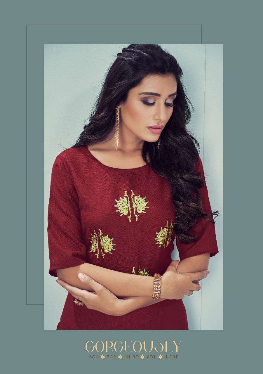 RIYA DESIGNER PRESENT AAFREEN VOL 2 DAILY USE COTTON SIMPLE KURTI IN WHOLESALE PRICE IN SURAT - SAI DRESSES