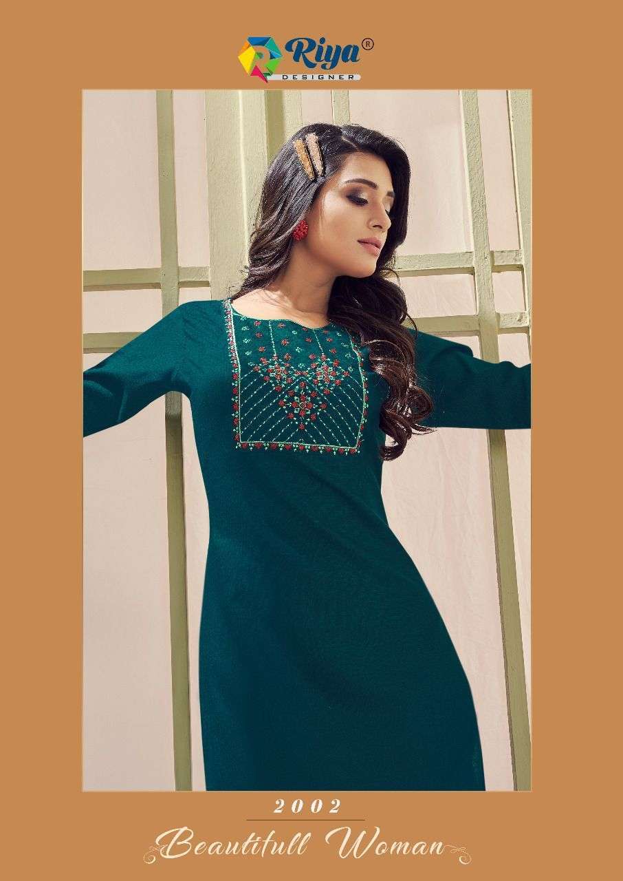 RIYA DESIGNER PRESENT AAROHI VOL 2 COTTON SLUB CASUAL WEAR KURTI COLLECTION IN WHOLESALE PRICE IN SURAT - SAI DRESSES