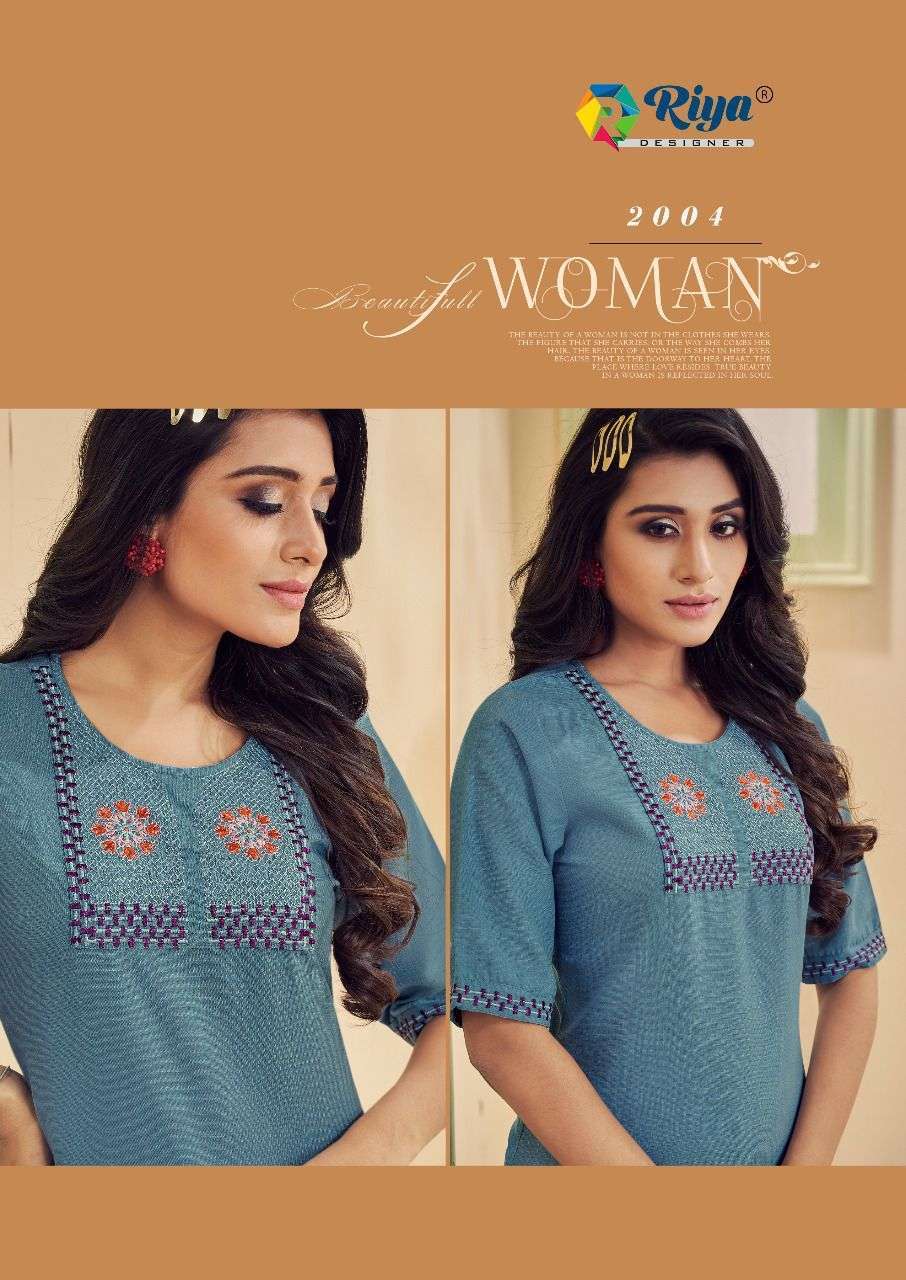 RIYA DESIGNER PRESENT AAROHI VOL 2 COTTON SLUB CASUAL WEAR KURTI COLLECTION IN WHOLESALE PRICE IN SURAT - SAI DRESSES