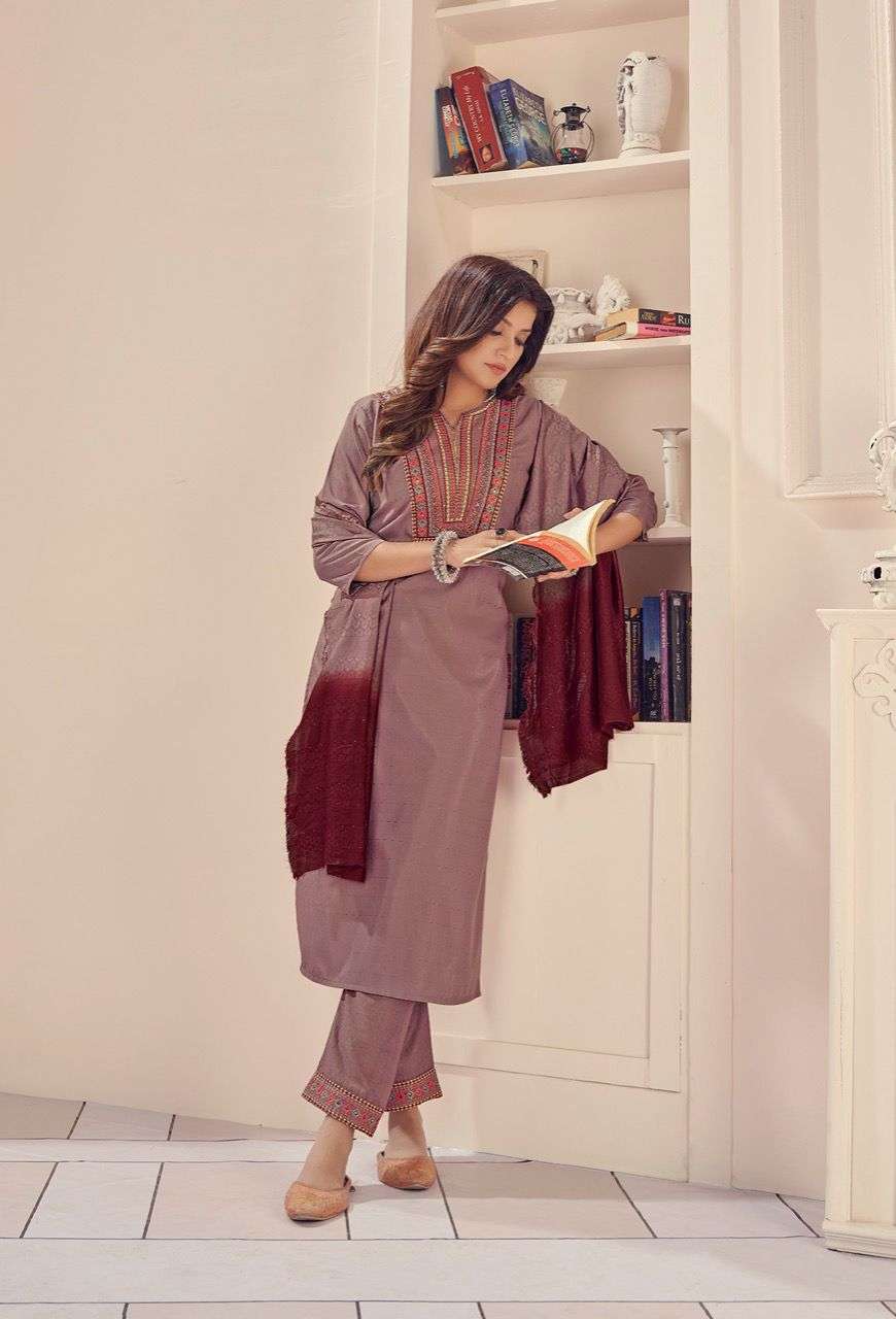 RIYA DESIGNER PRESENT SHANVI READYMADE FANCY KURTI PANT WITH DUPATTA IN WHOLESALE PRICE IN SURAT - SAI DRESSES